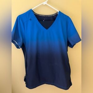 Blue Gradient Women's Top